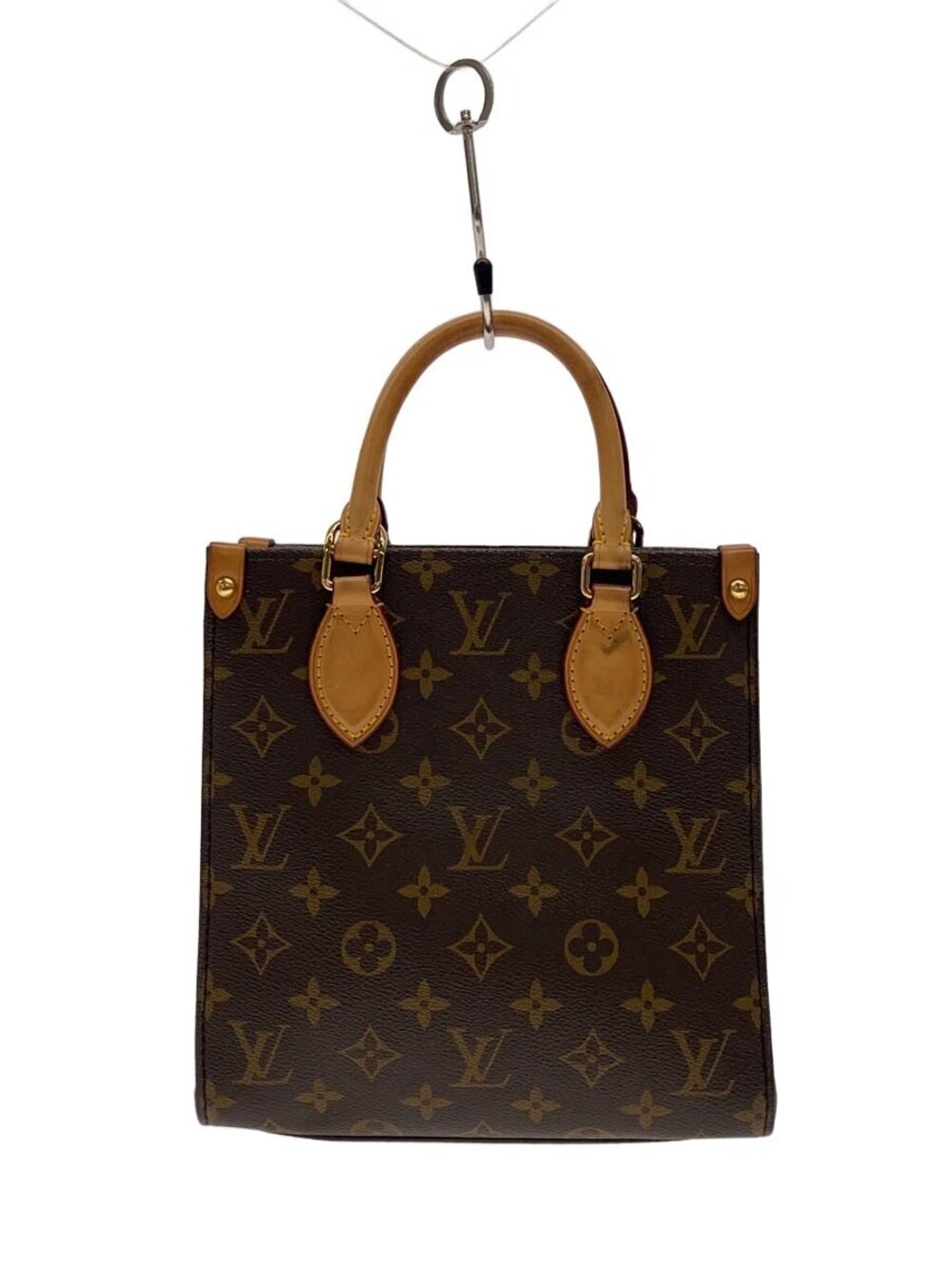 LOUIS VUITTON Sac Plat Monogram Canvas Brown